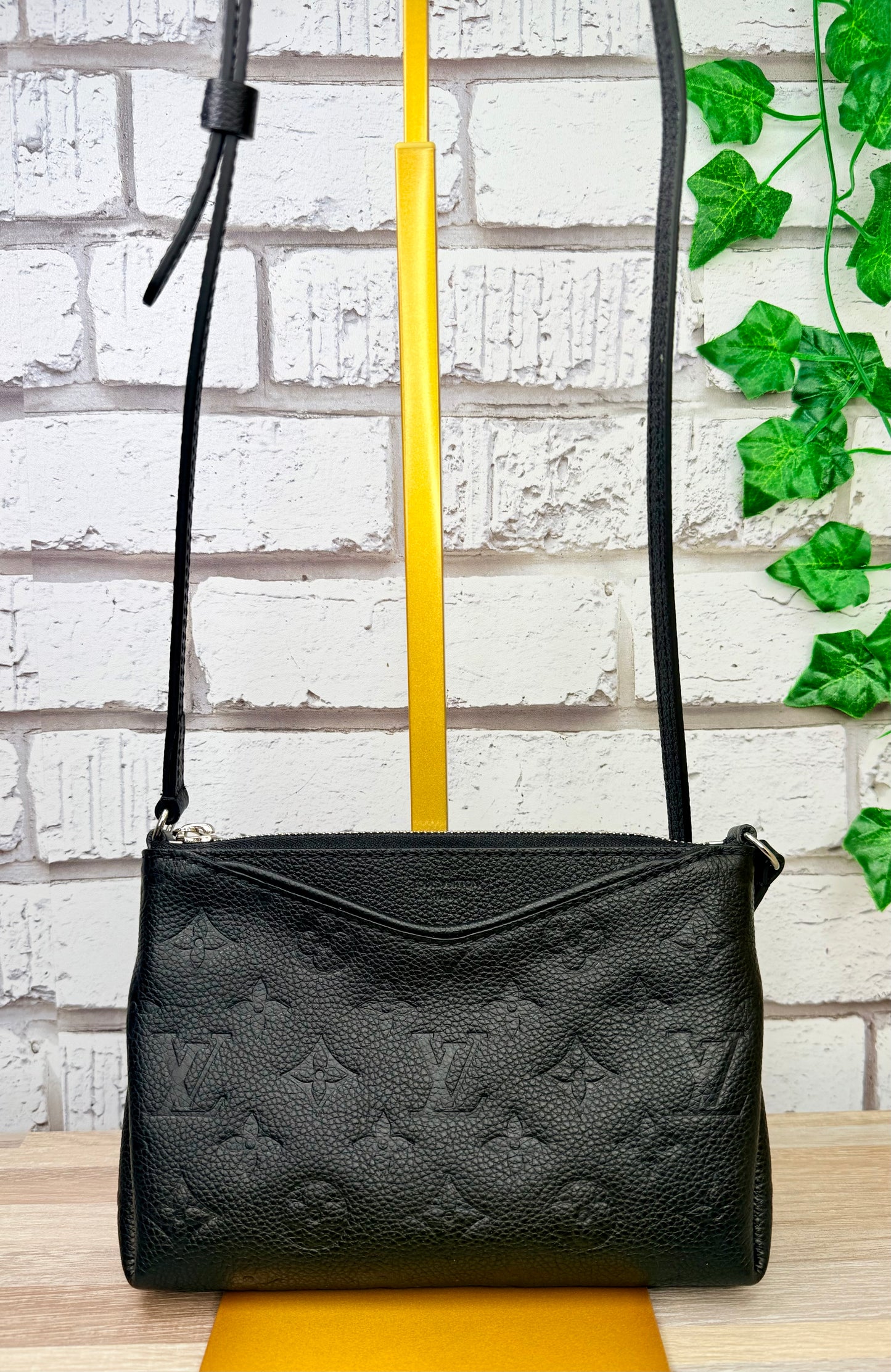 Louis Vuitton Pallas Crossbody Uniformes Edition (Black Empreinte) - Like New