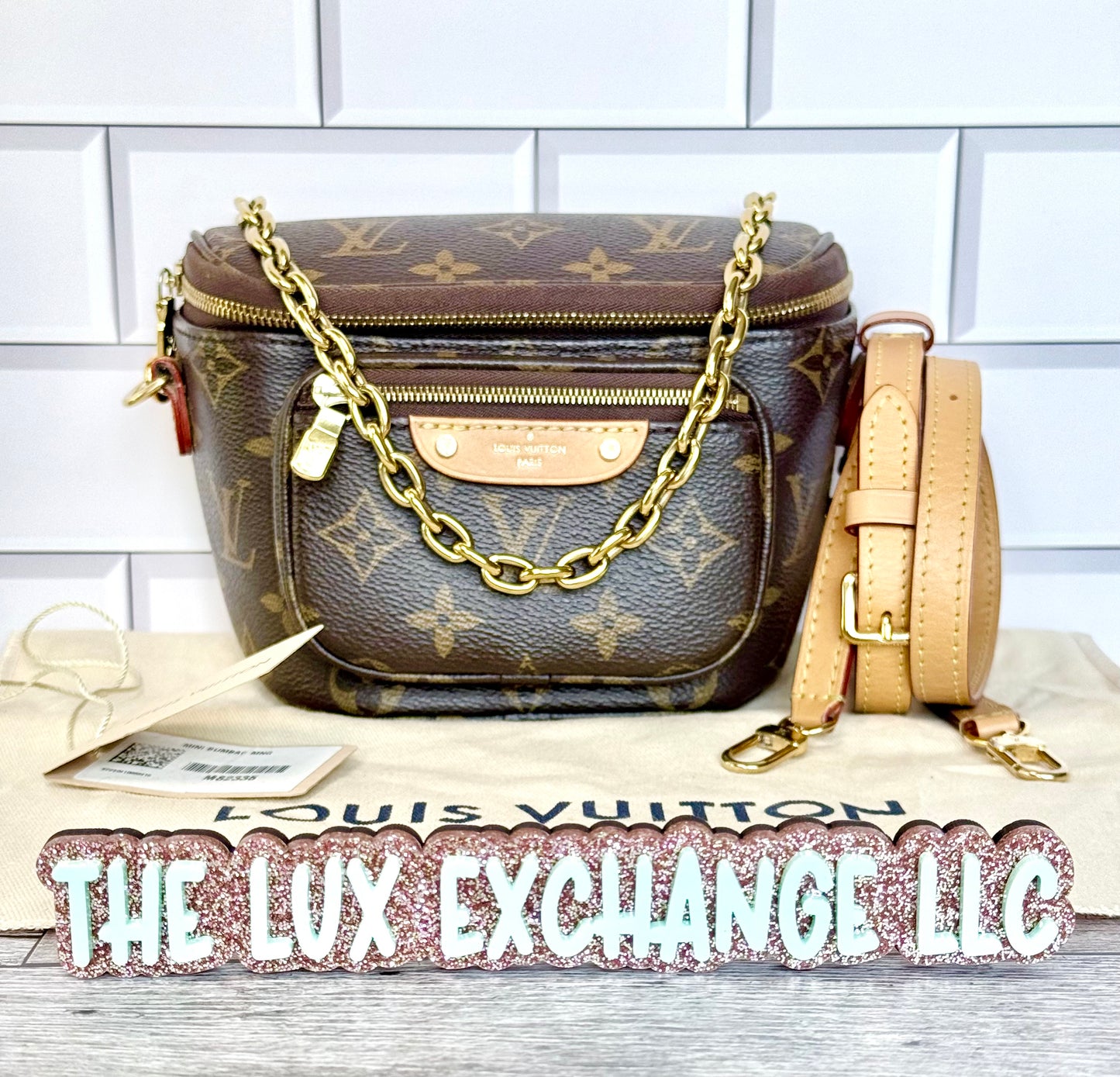 Louis Vuitton Mini Bum Bag (Monogram) - Great