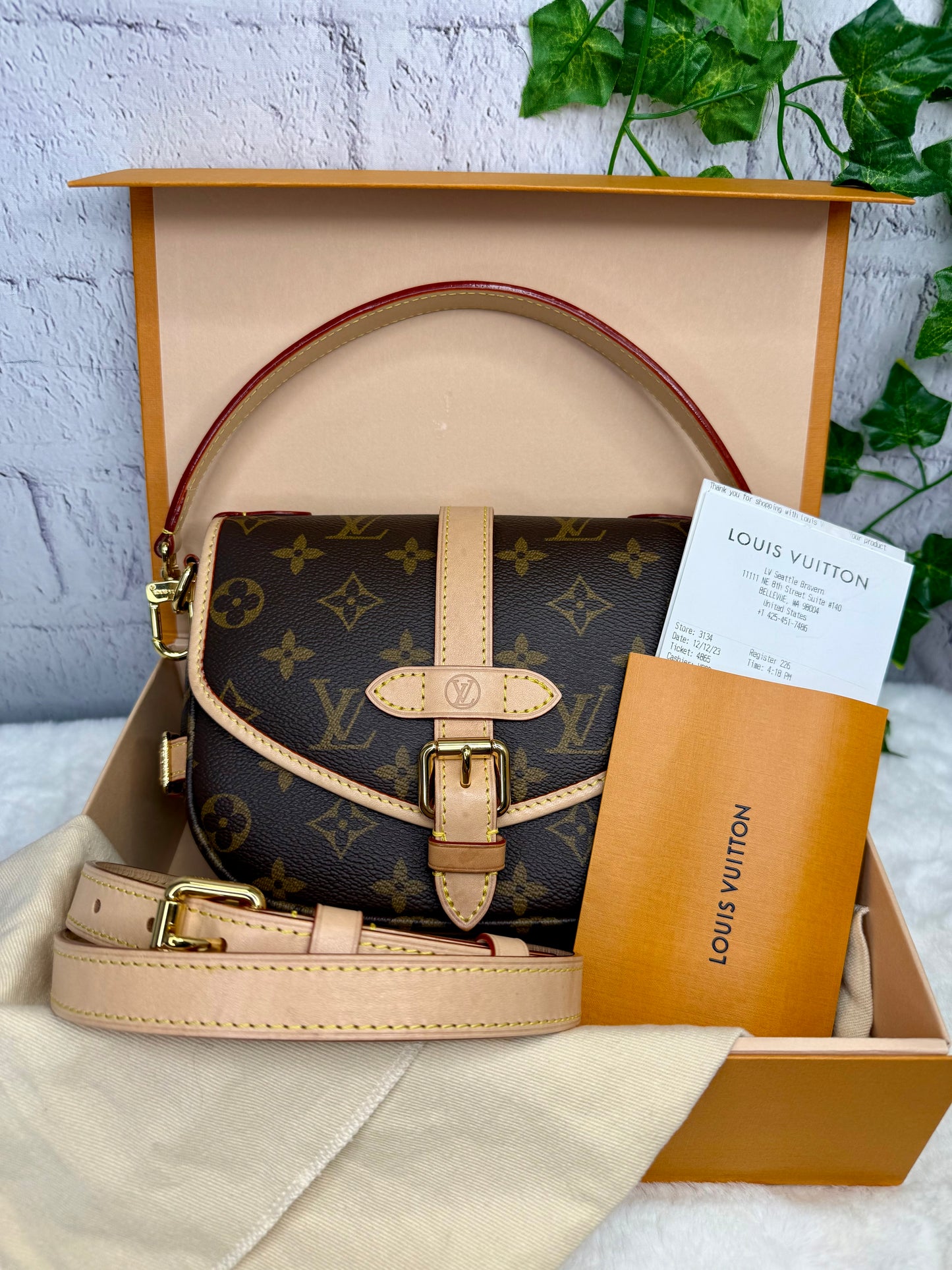 Louis Vuitton Saumur BB Monogram