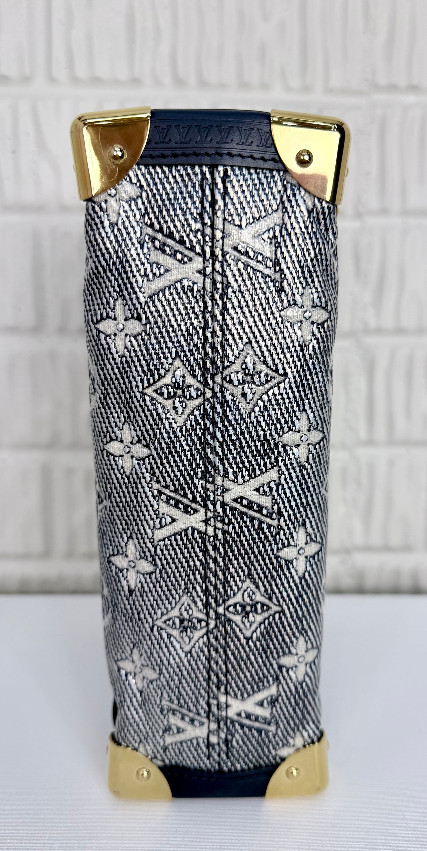 Louis Vuitton Limited Edition MonoGLAM Side Trunk MM - Excellent