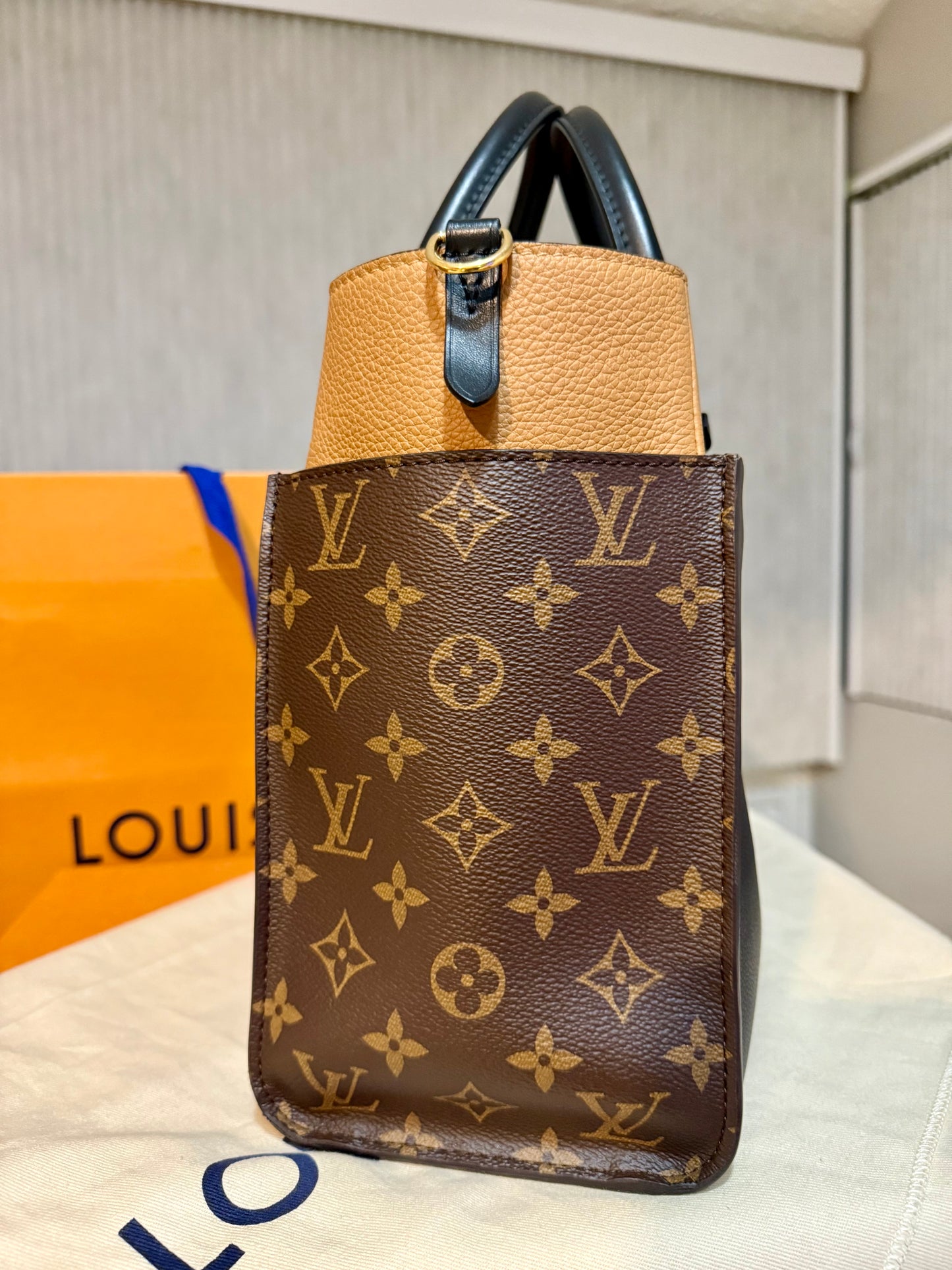 Louis Vuitton On My Side Black/Monogram