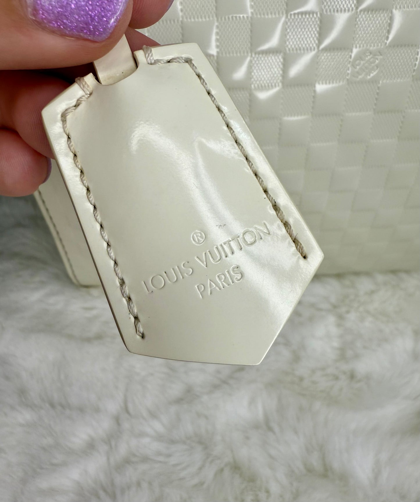 Louis Vuitton Damier Facette Speedy Cube