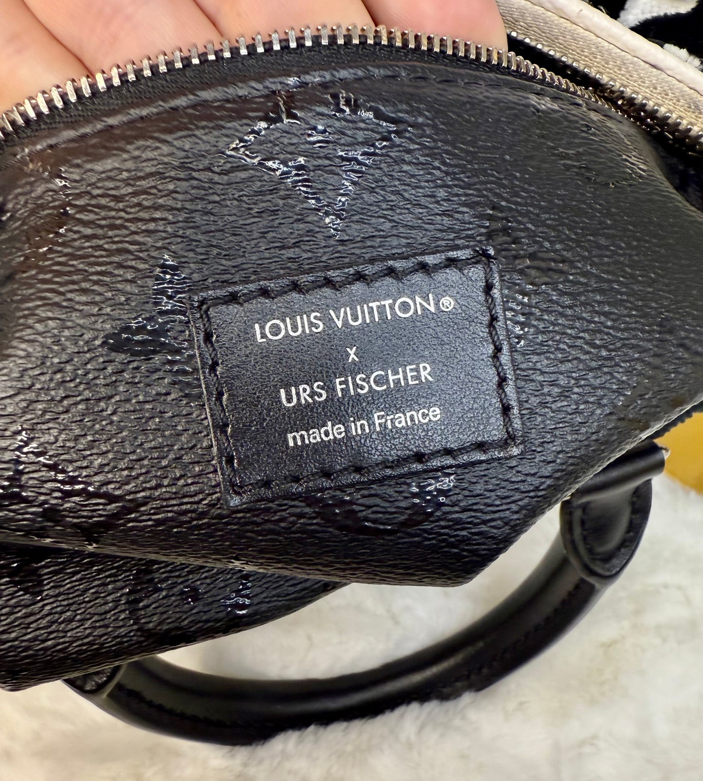 Louis Vuitton x Urs Fischer Limited Edition Speedy 25 Bandouliere