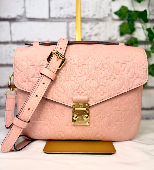 Pre-Owned Louis Vuitton Pochette Métis - Rose Poudre