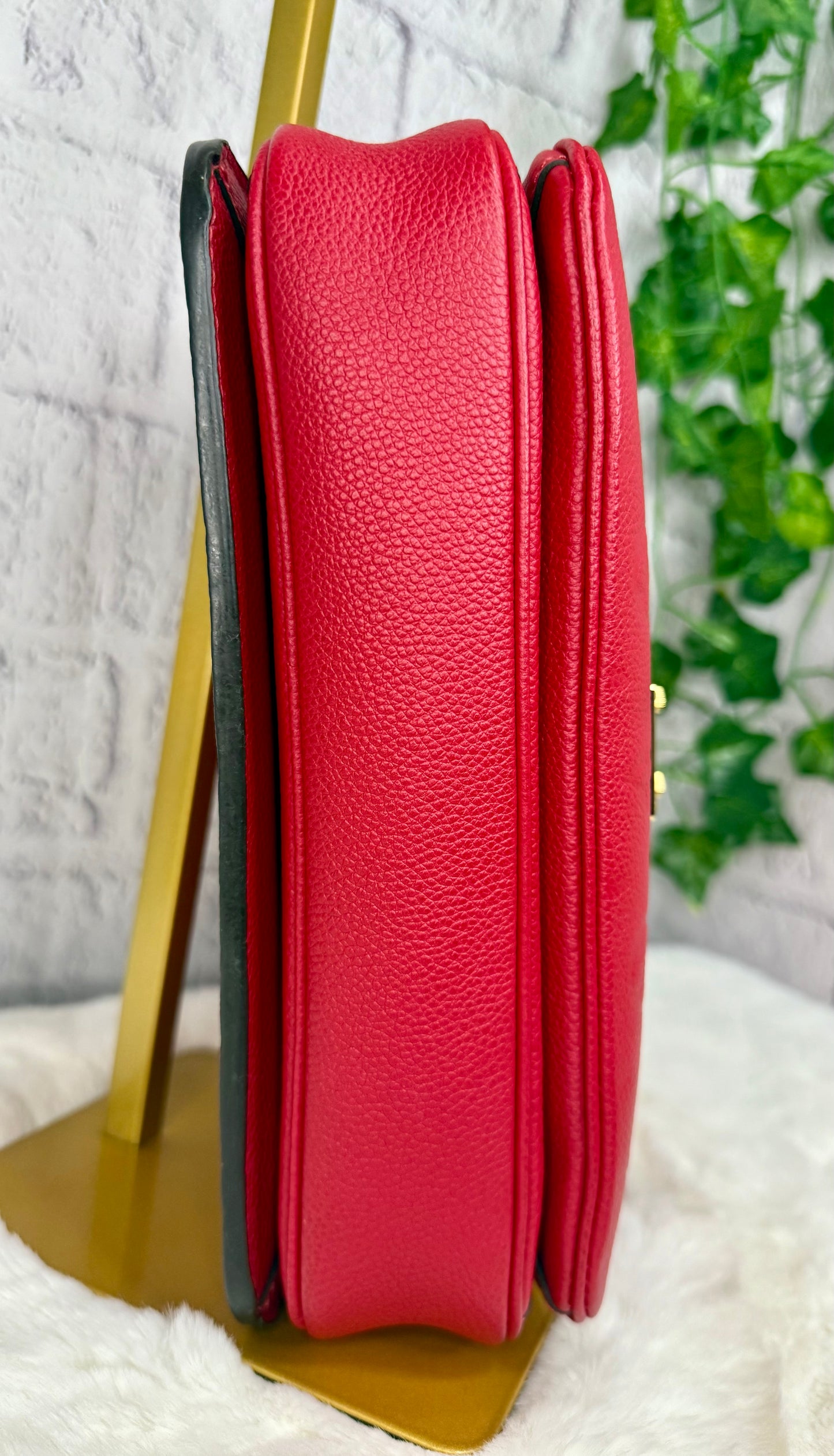 Louis Vuitton Cerise Empreinte Leather Pochette Métis