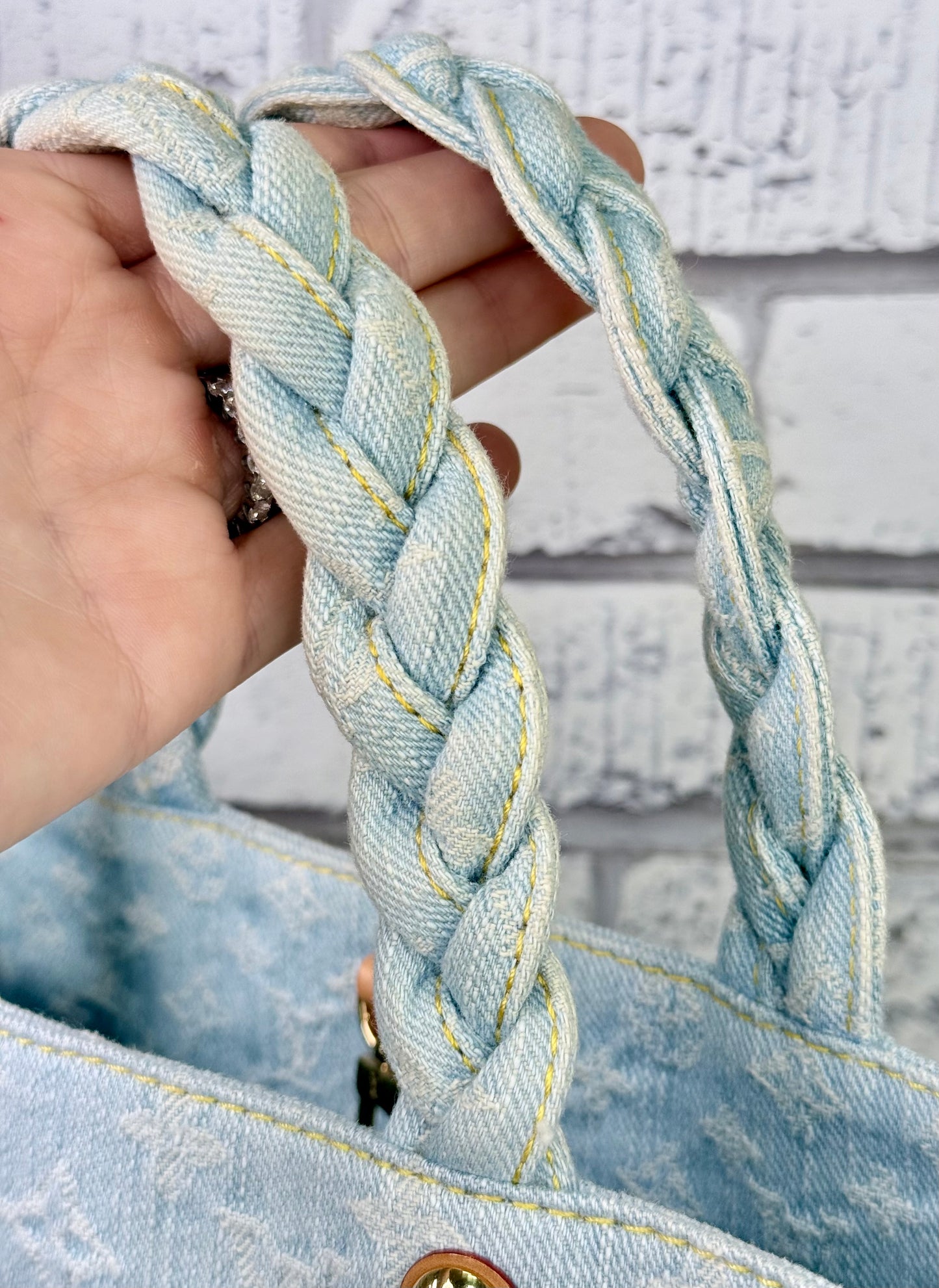 Louis Vuitton OnTheGo Let Go (Sky Blue Denim) - Like New