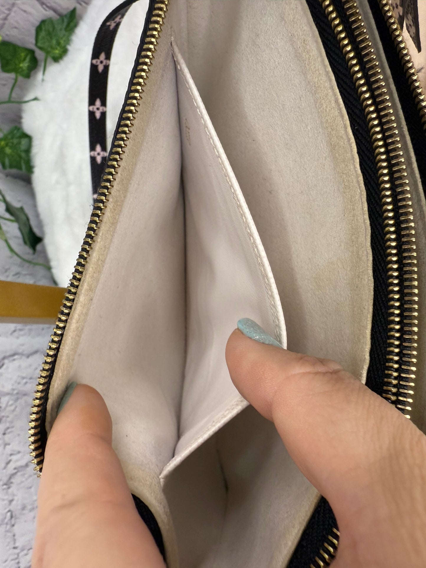 Louis Vuitton Limited Edition Crafty Double Zip Pochette