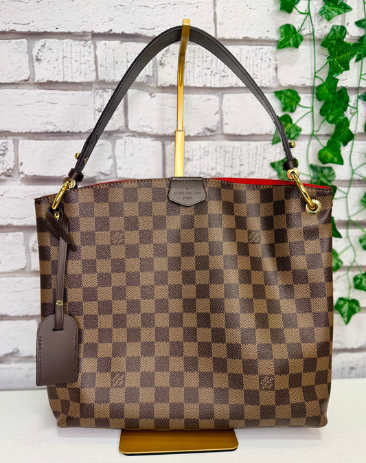 Louis Vuitton Graceful PM (Damier Ebene) - Like New