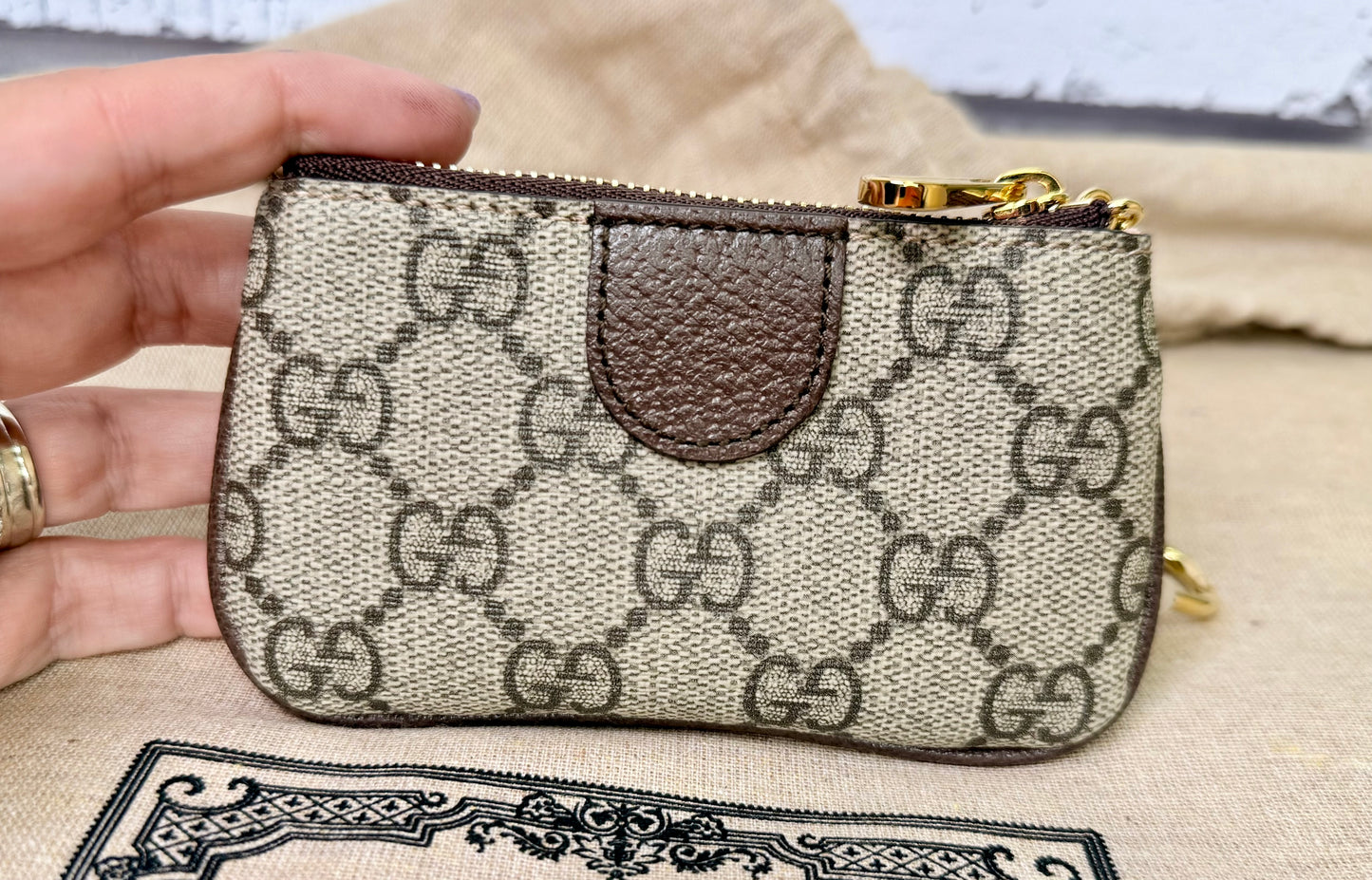 Gucci Supreme Ophidia Hobo Small & Coin Pouch Set - Excellent/New