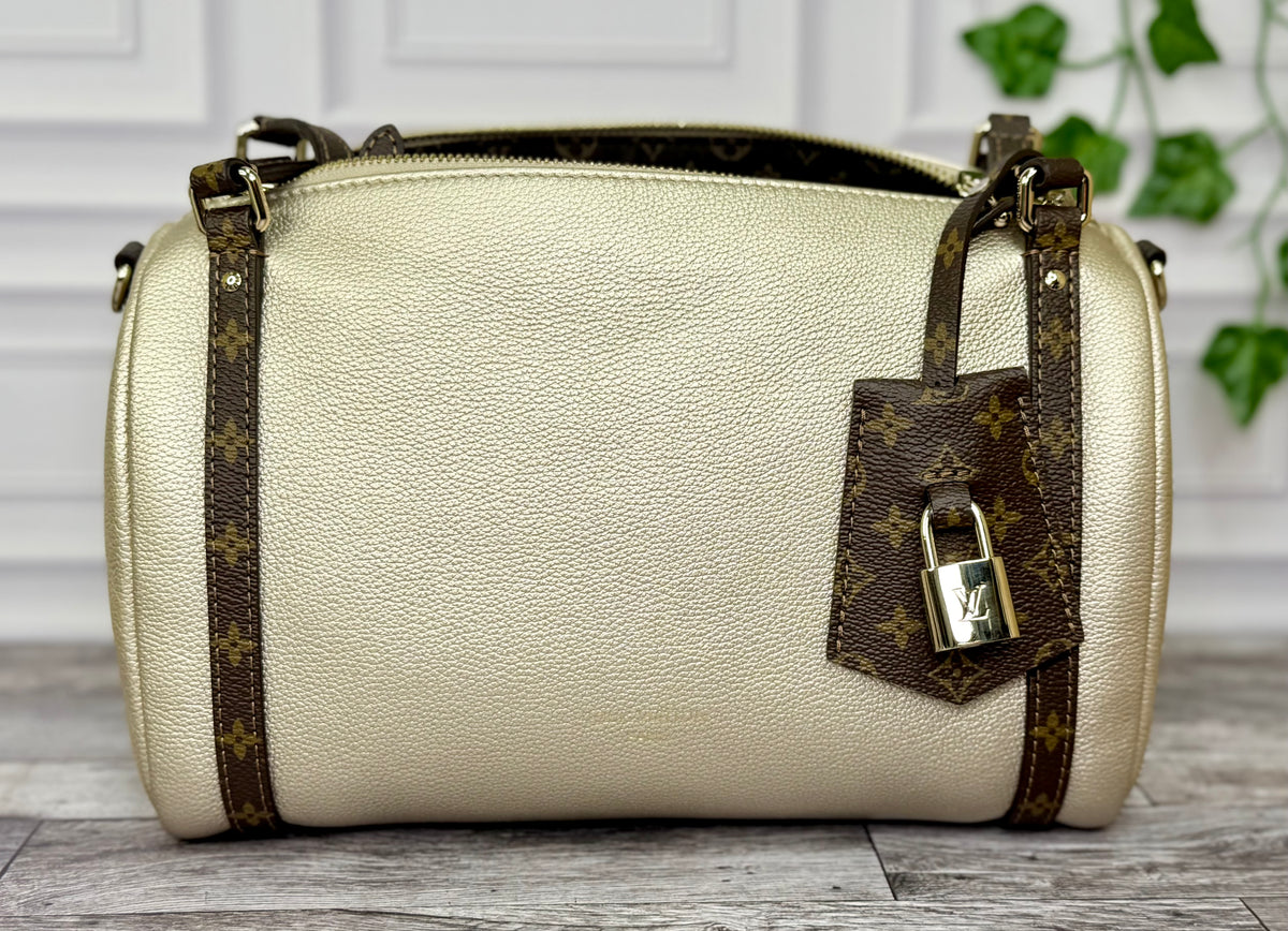 Louis Vuitton Express PM (Platinum - Champagne Gold Metallic) - Like New
