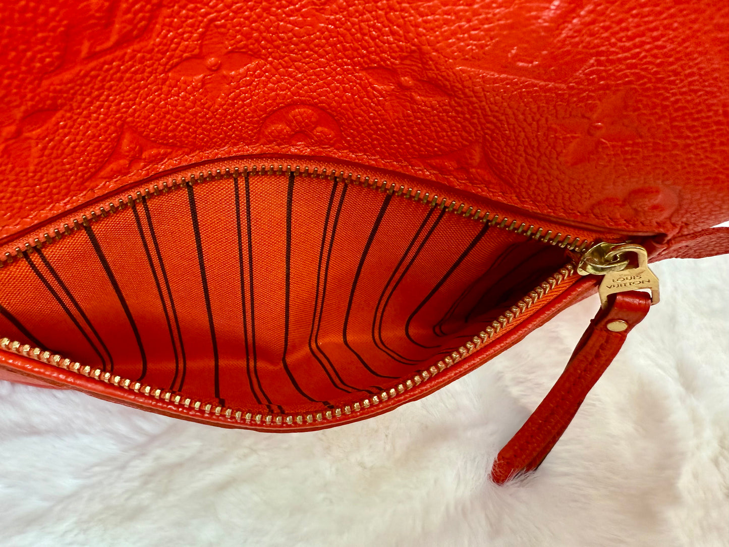 Louis Vuitton Empreinte Leather Bastille (Cerise)