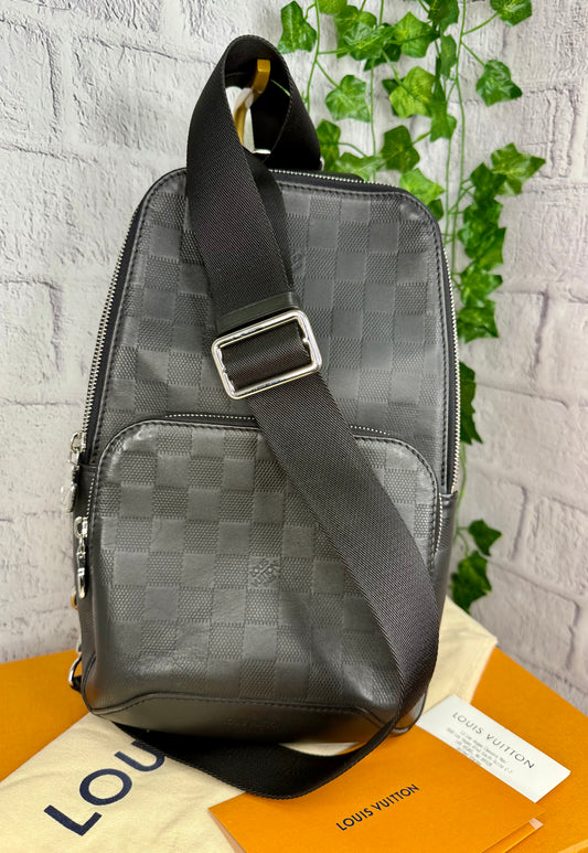 Louis Vuitton Damier Infini Onyx Avenue Sling Bag