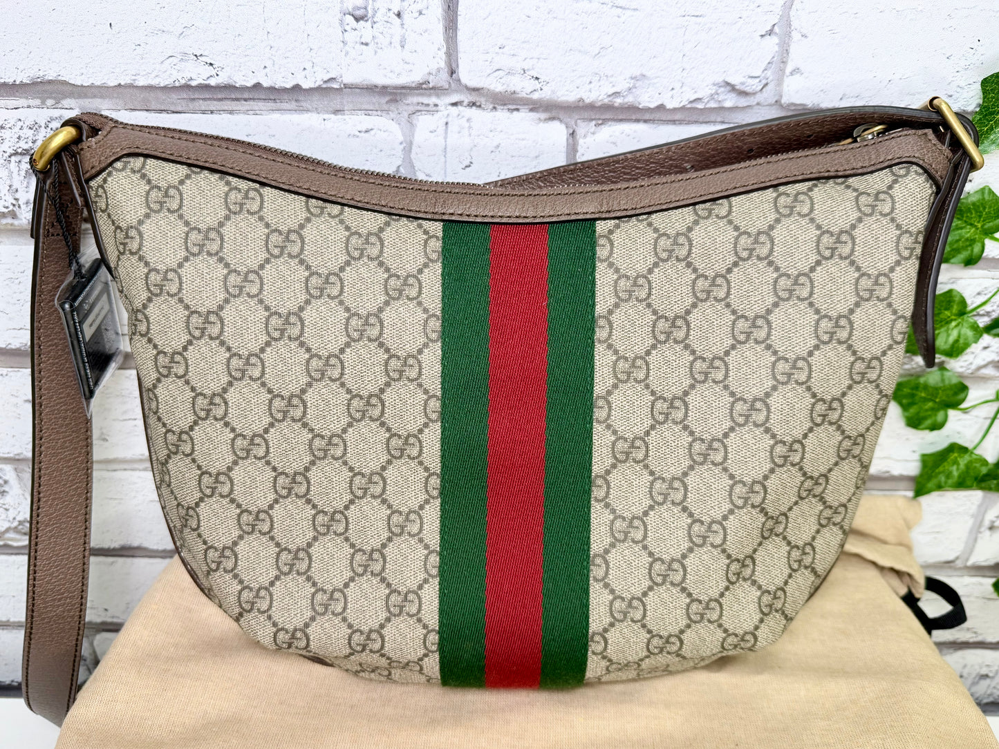 Gucci Supreme Ophidia Hobo Small & Coin Pouch Set - Excellent/New