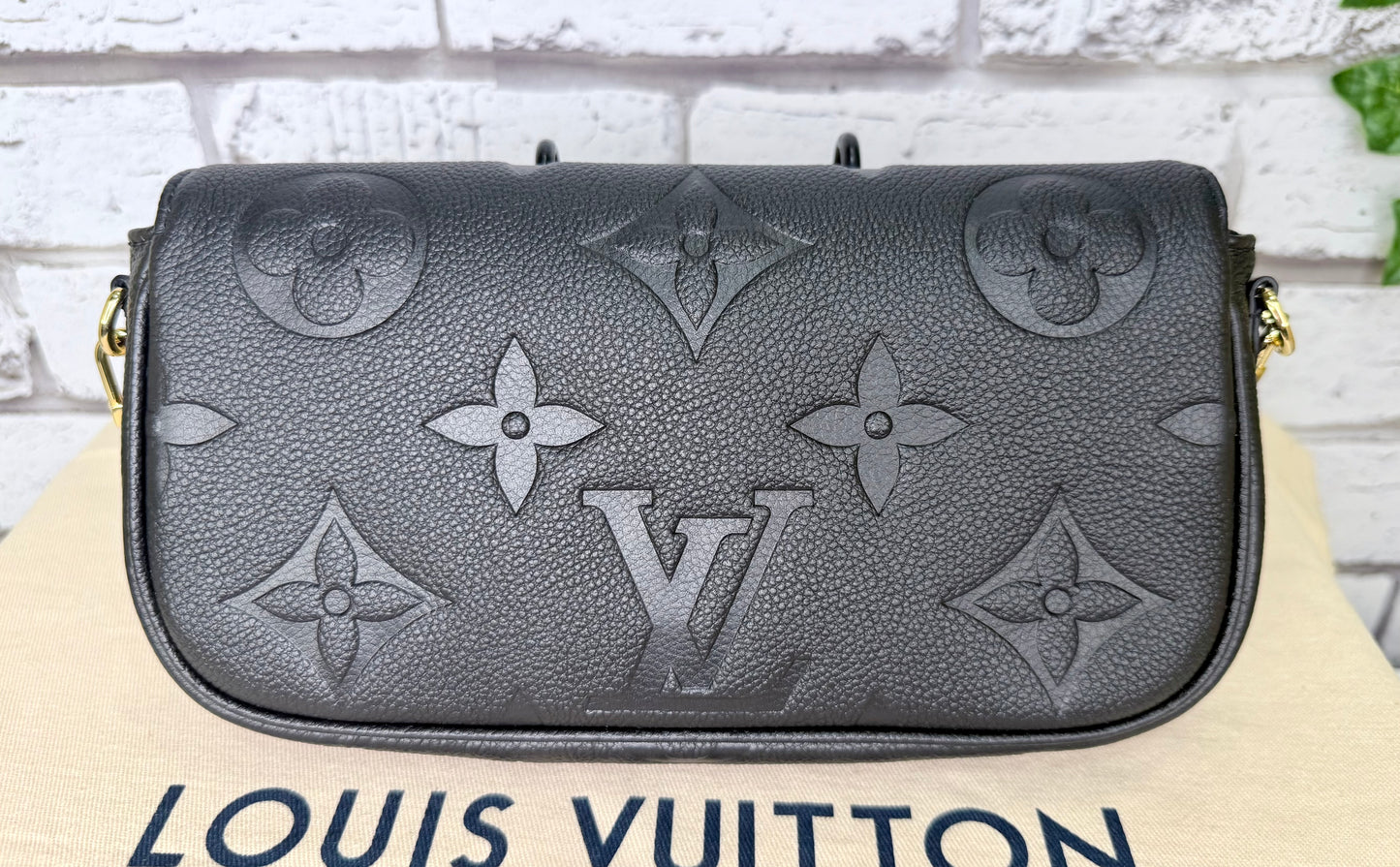 Louis Vuitton Empreinte Leather Chain Ivy (Black) - New