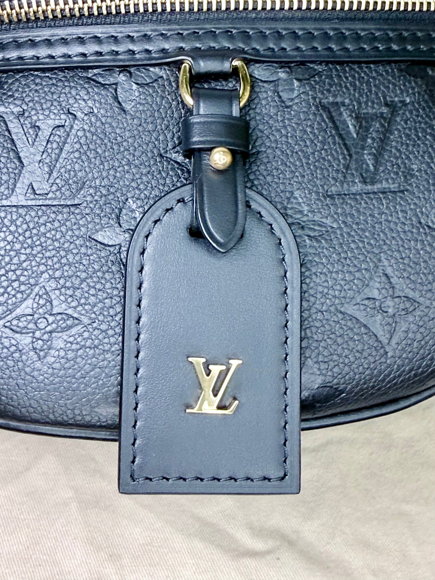 Louis Vuitton Empreinte Leather High Rise PM (Black) - Pristine