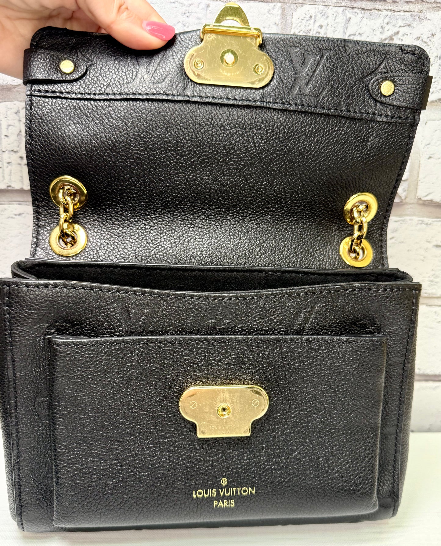 Louis Vuitton Empreinte Vavin BB (Black) - Like New