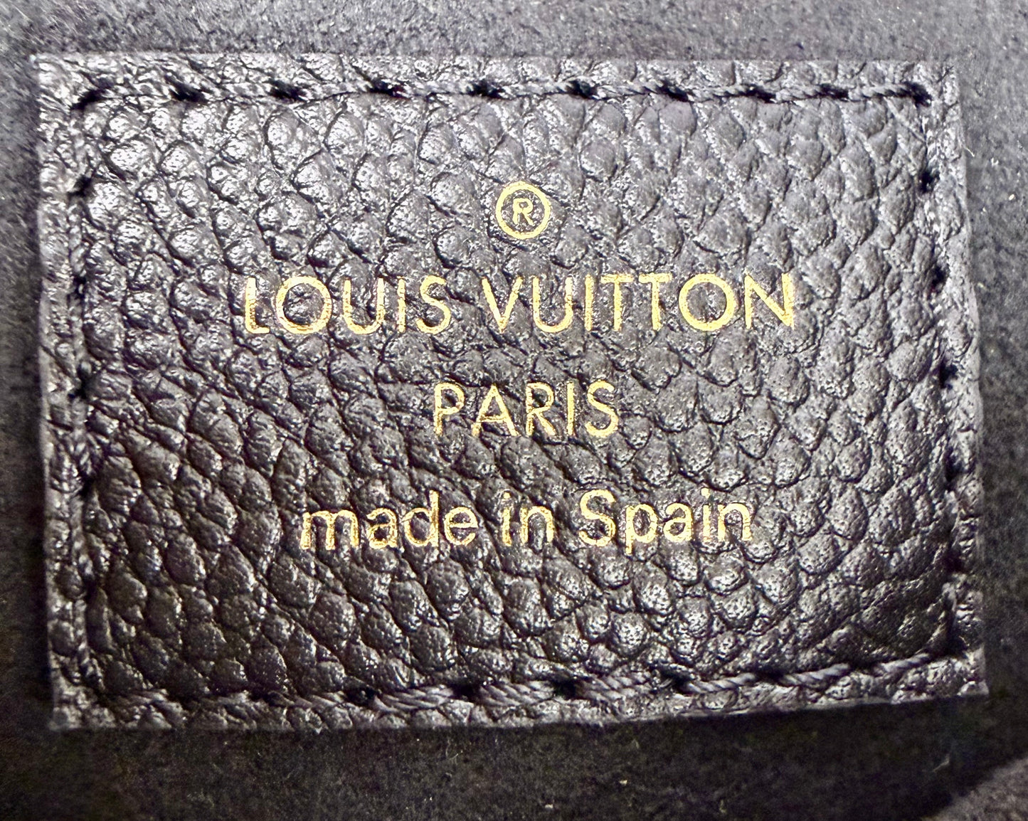 Pre-Owned Louis Vuitton Empreinte Bagatelle (Black)