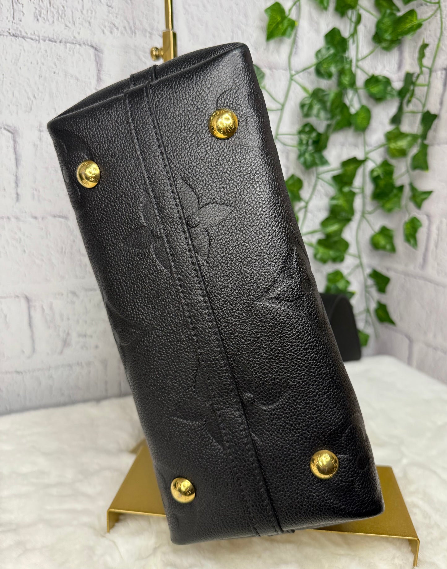 Louis Vuitton Carry All PM Empreinte Noir w/ Pouch