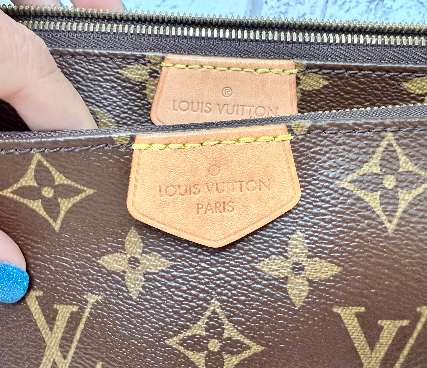 Louis Vuitton Multi Pochette Accessoires (Khaki) - Great/Excellent