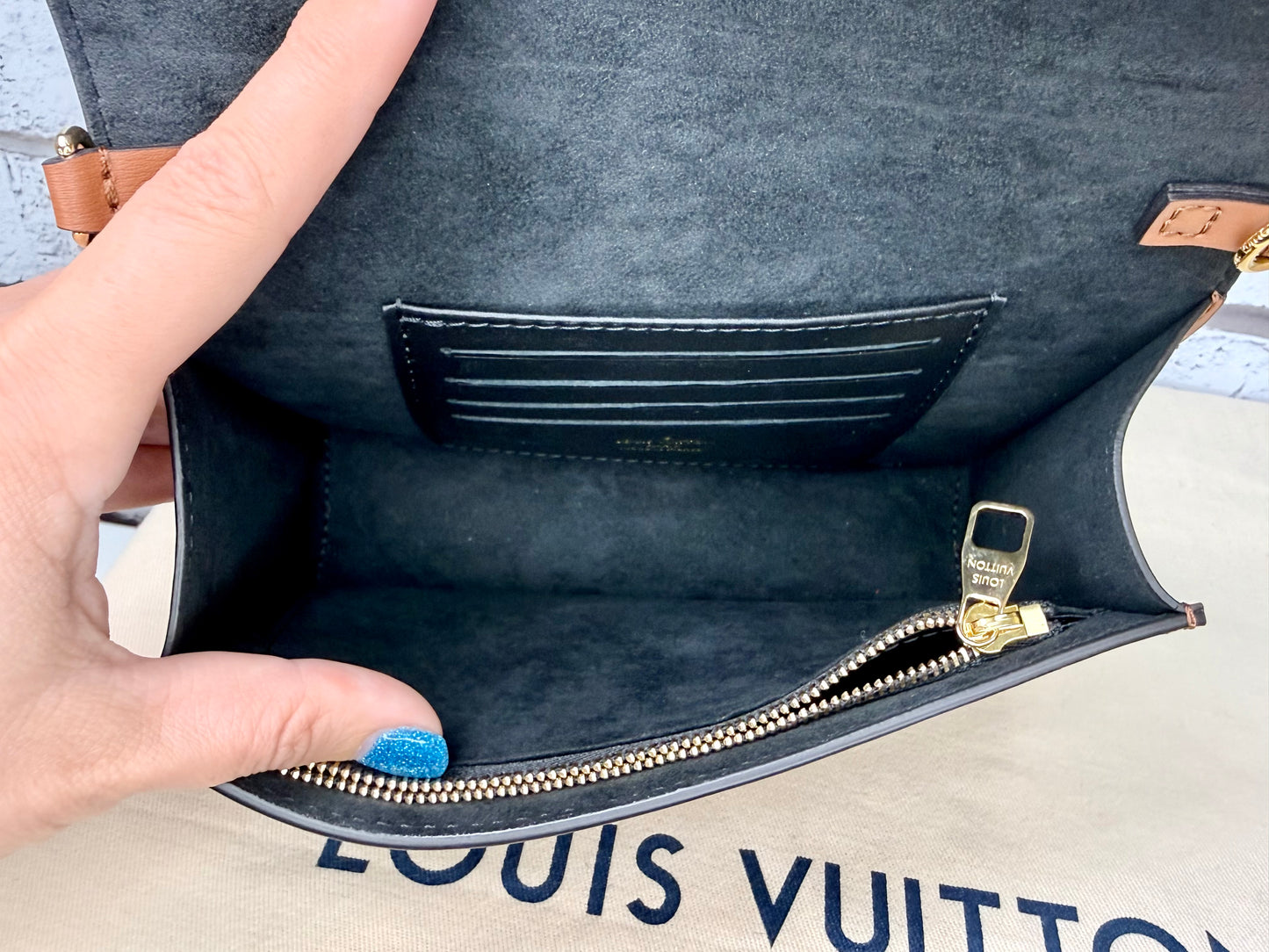 Louis Vuitton Chain Dauphine WOC (Reverse Monogram) - New