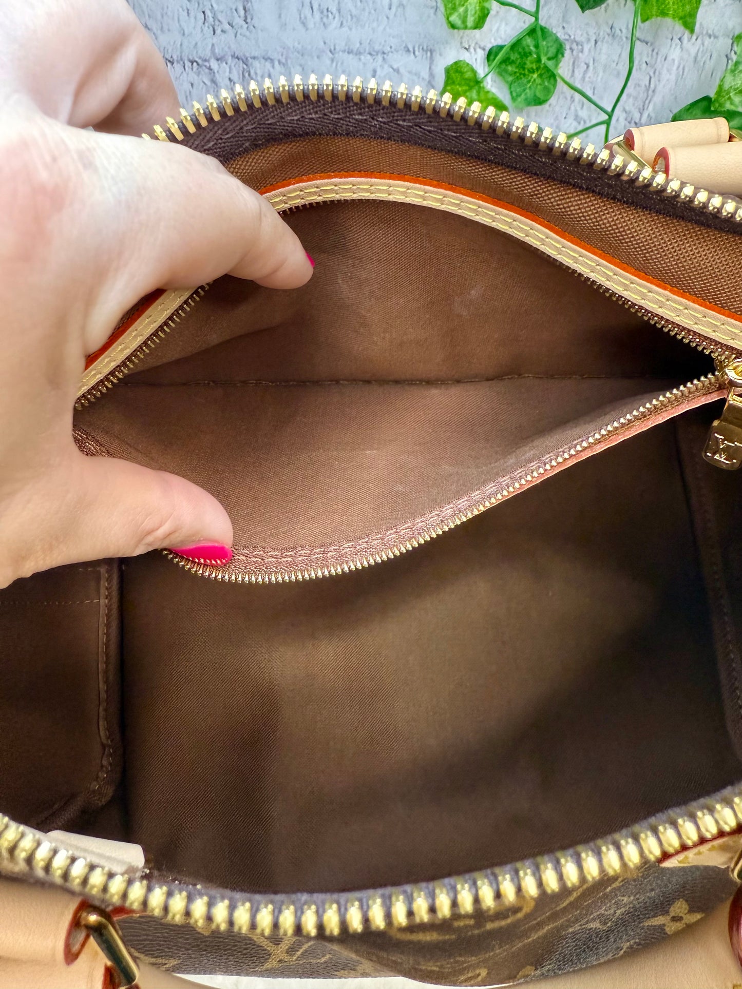 Louis Vuitton Monogram Speedy 30 Bandouliere