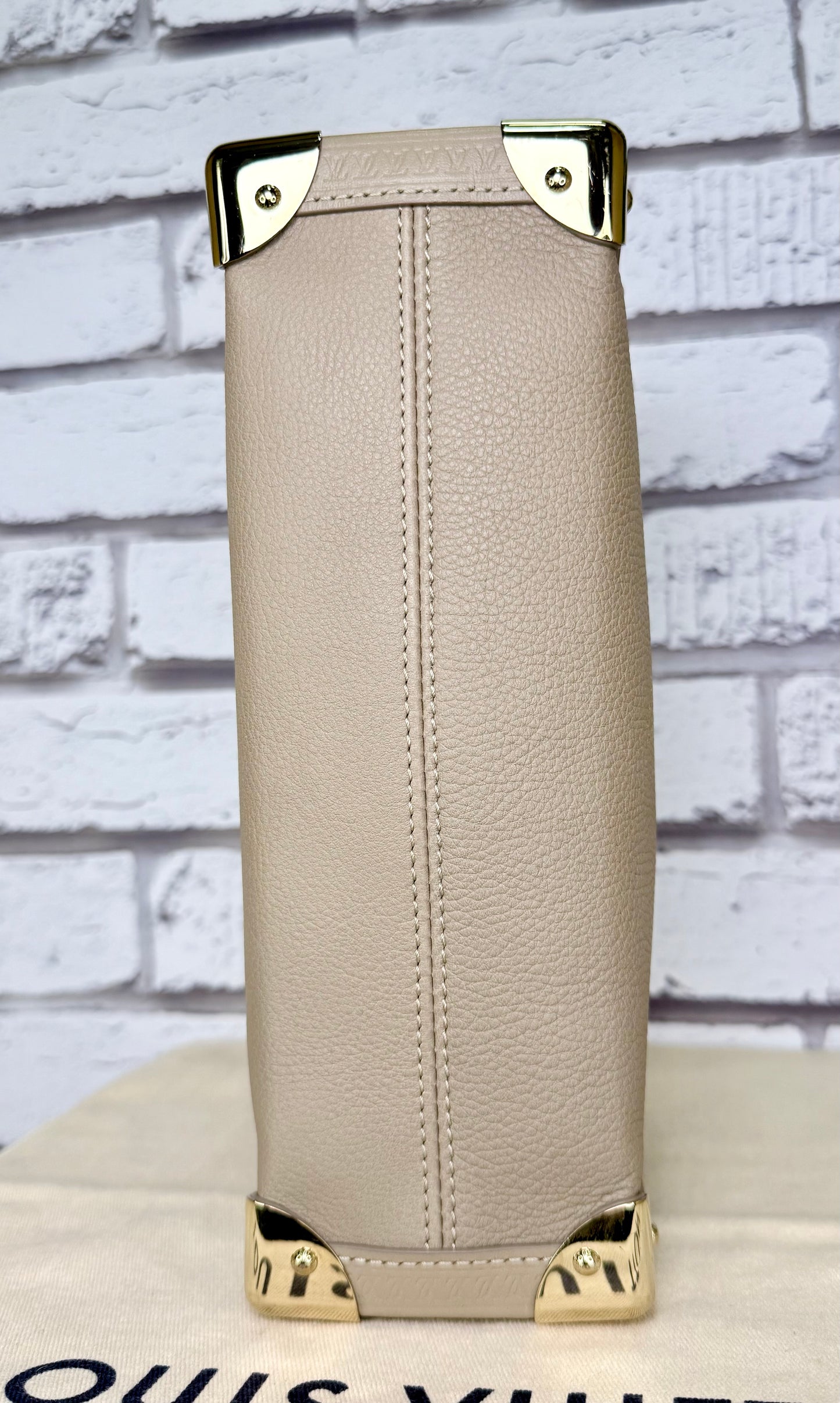 Louis Vuitton Side Trunk MM (Taupe) - Excellent