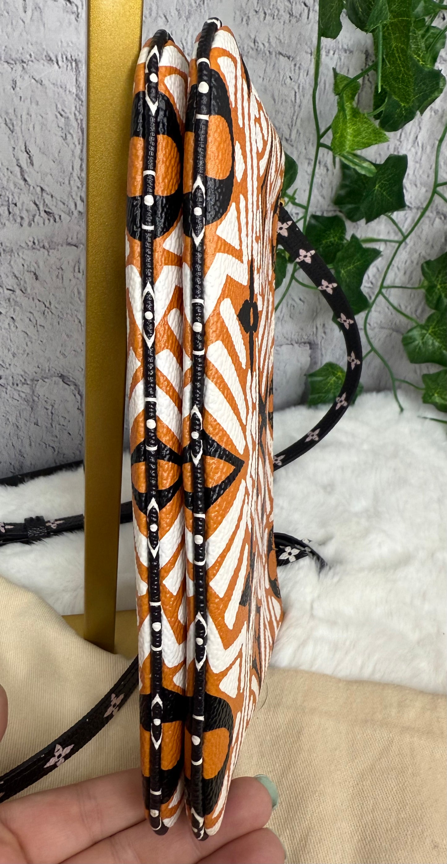 Louis Vuitton Limited Edition Crafty Double Zip Pochette