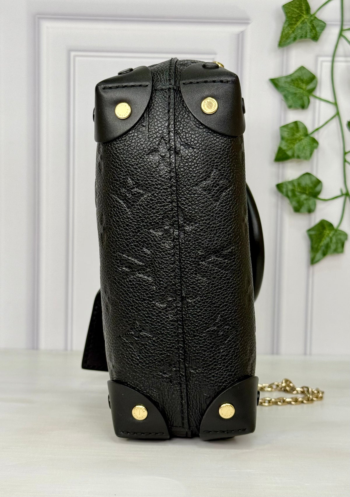 Louis Vuitton Empreinte Petit Malle Souple (Black) - Excellent