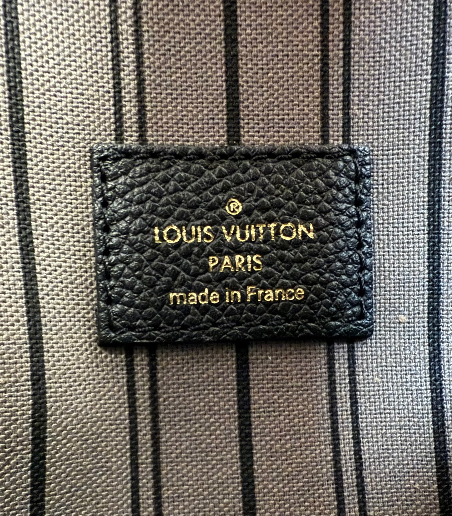 Louis Vuitton Pochette Métis Empreinte (Black)
