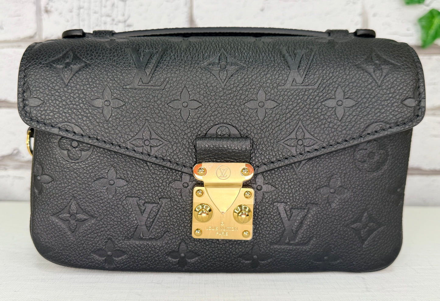 Louis Vuitton Empreinte Leather Metis East West (Black) - Like New/Unused
