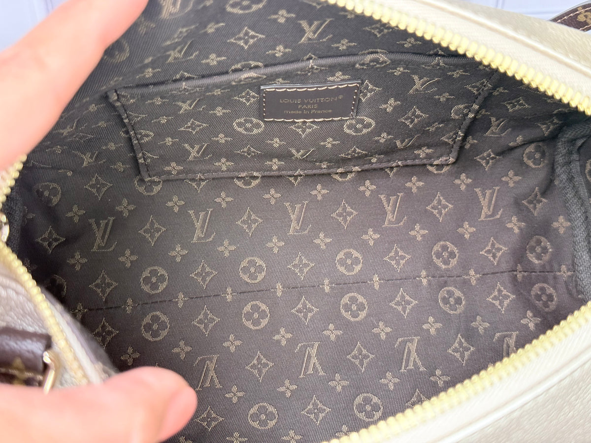 Louis Vuitton Express PM (Platinum - Champagne Gold Metallic) - Like New