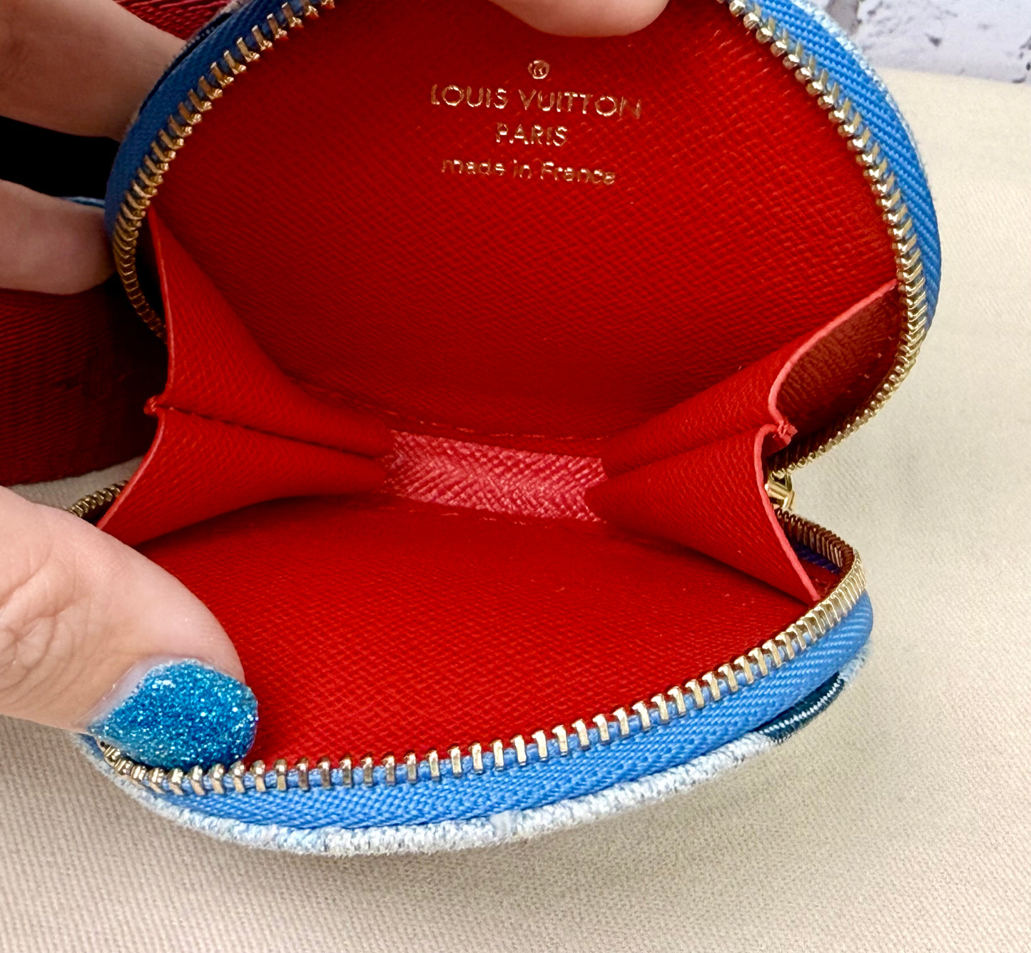 Louis Vuitton Multi Pochette Accessoires (Denim) - Excellent