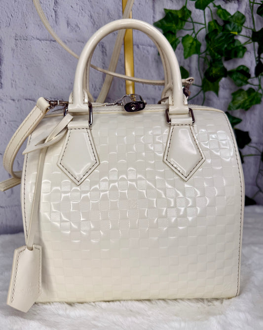 Louis Vuitton Damier Facette Speedy Cube