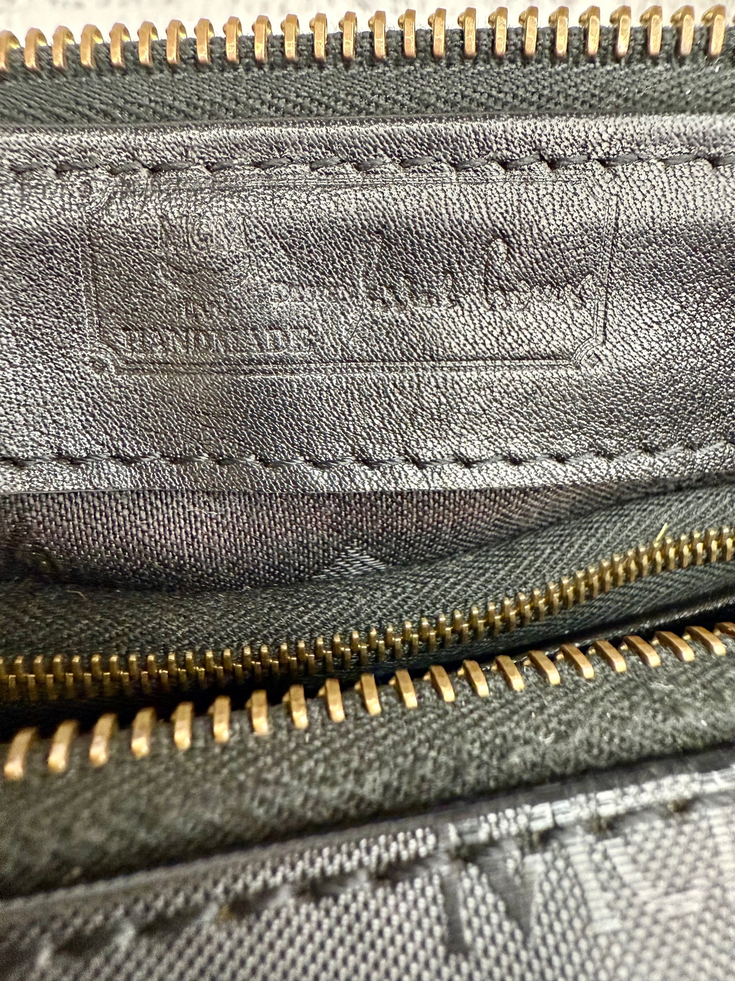 MCM Visetos Boston Bag