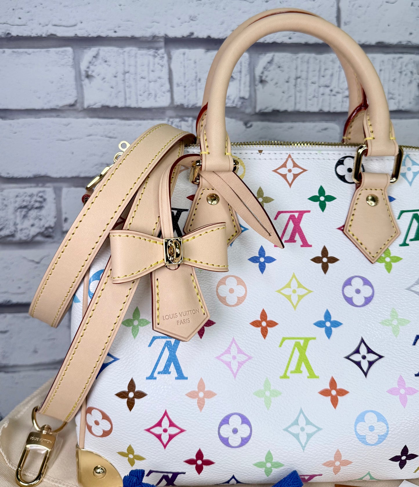 Louis Vuitton x Murakami Speedy 25 Bandouliere - NEW