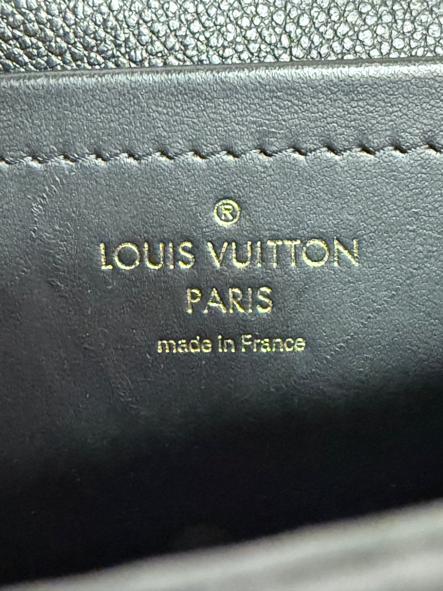 Louis Vuitton Black Empreinte Leather Marceau