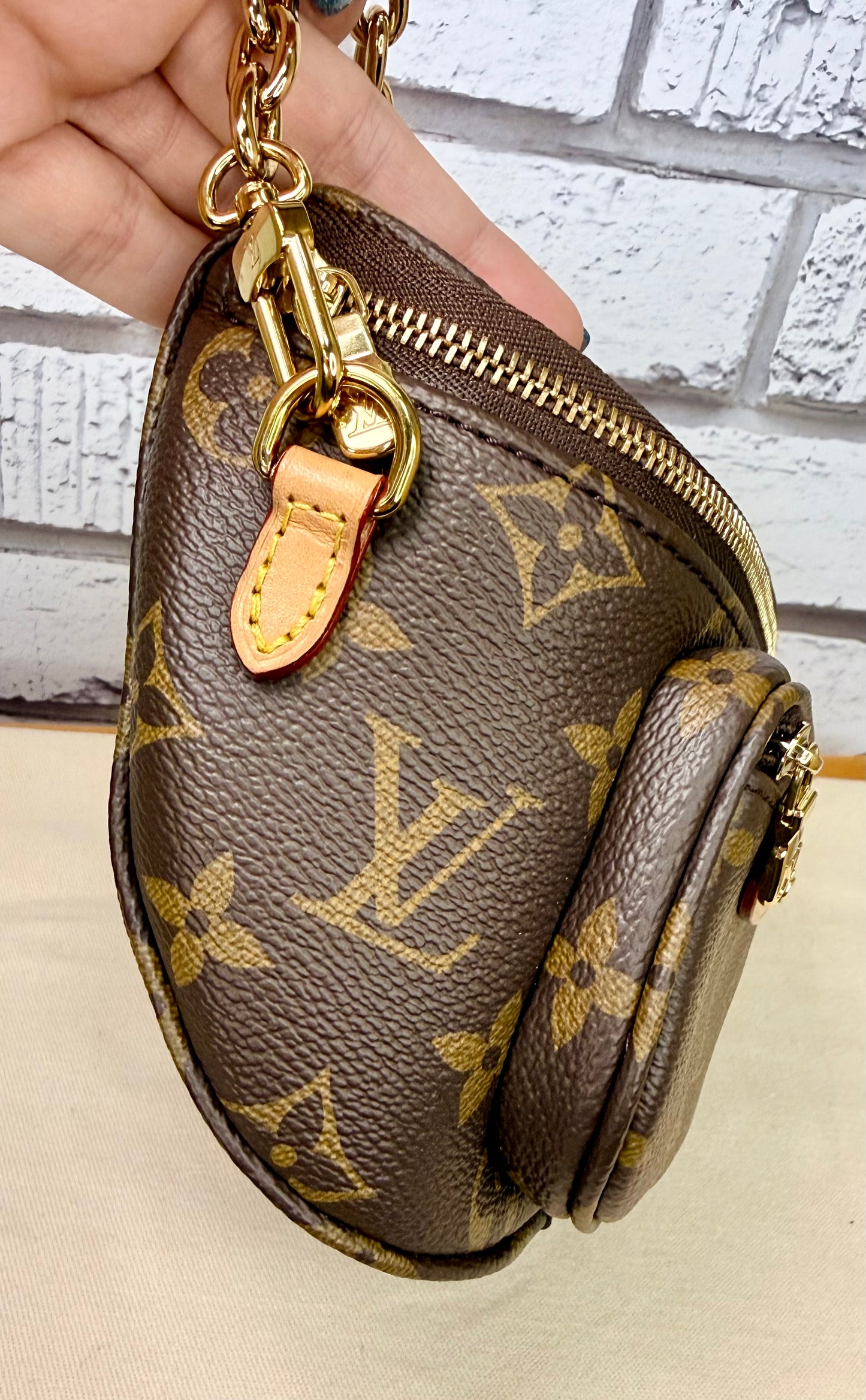Louis Vuitton Mini Bum Bag (Monogram) - Excellent