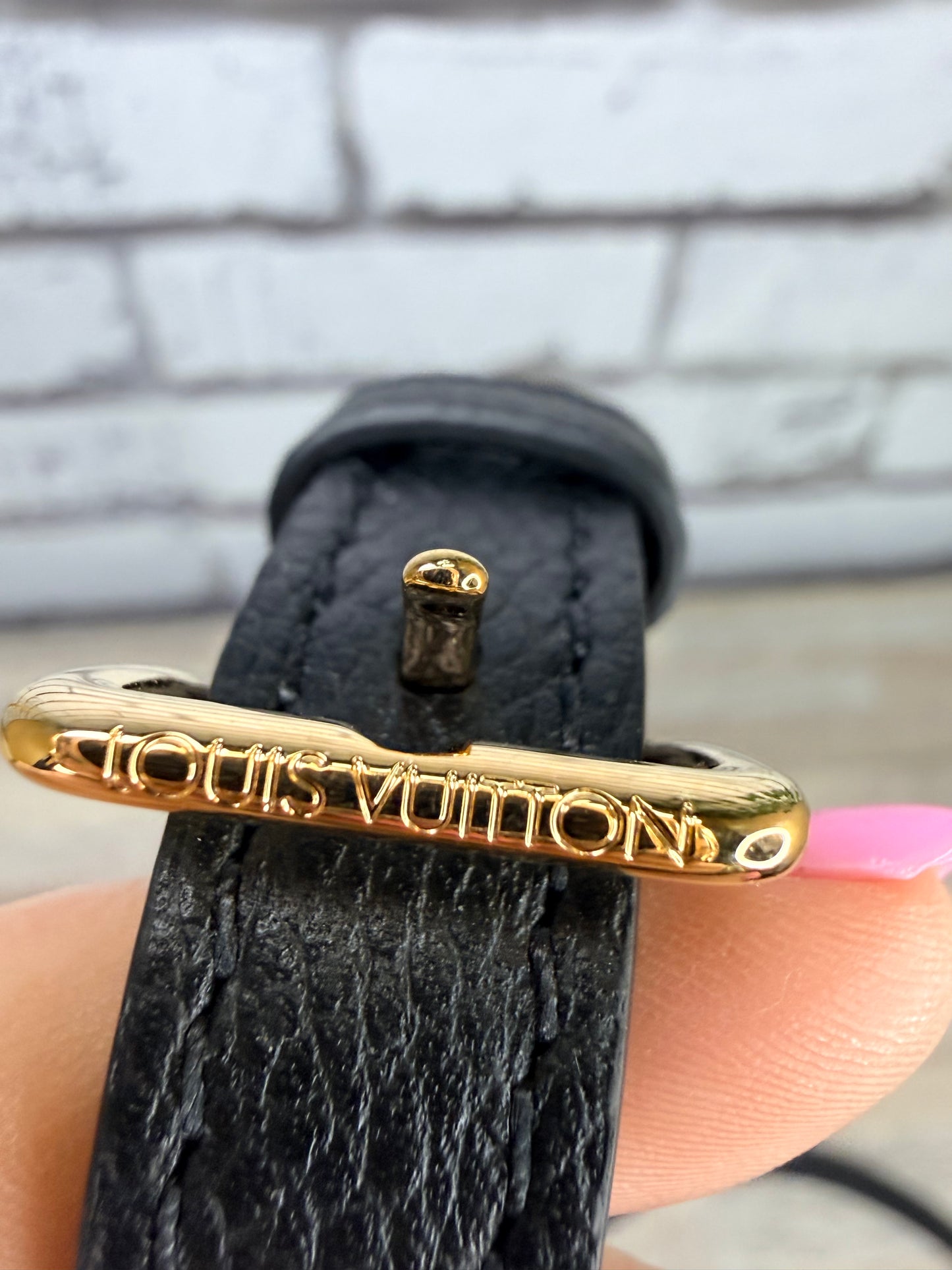 Pre-Owned Louis Vuitton Empreinte Bagatelle (Black)