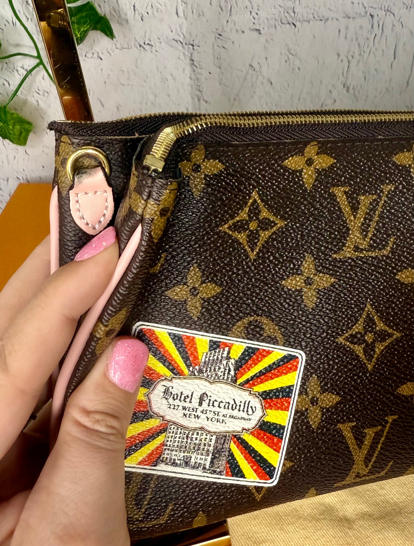 Louis Vuitton LIMITED EDITION World Tour Double Zip Pochette