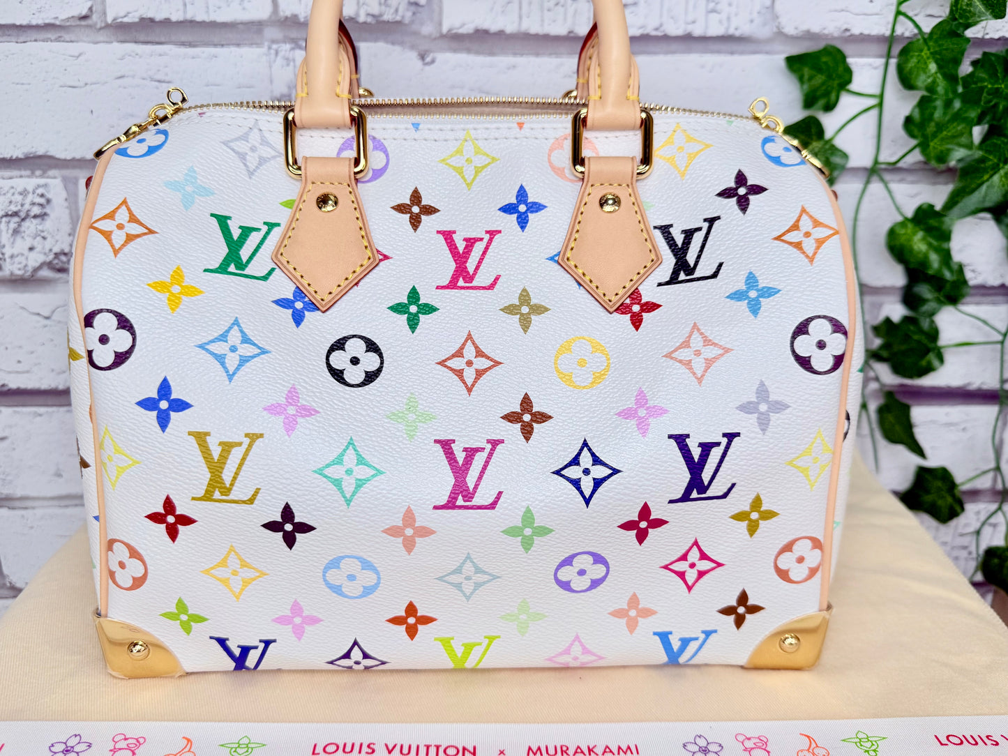 Louis Vuitton x Takashi Murakami Speedy 25 Bandouliere - New/Unused