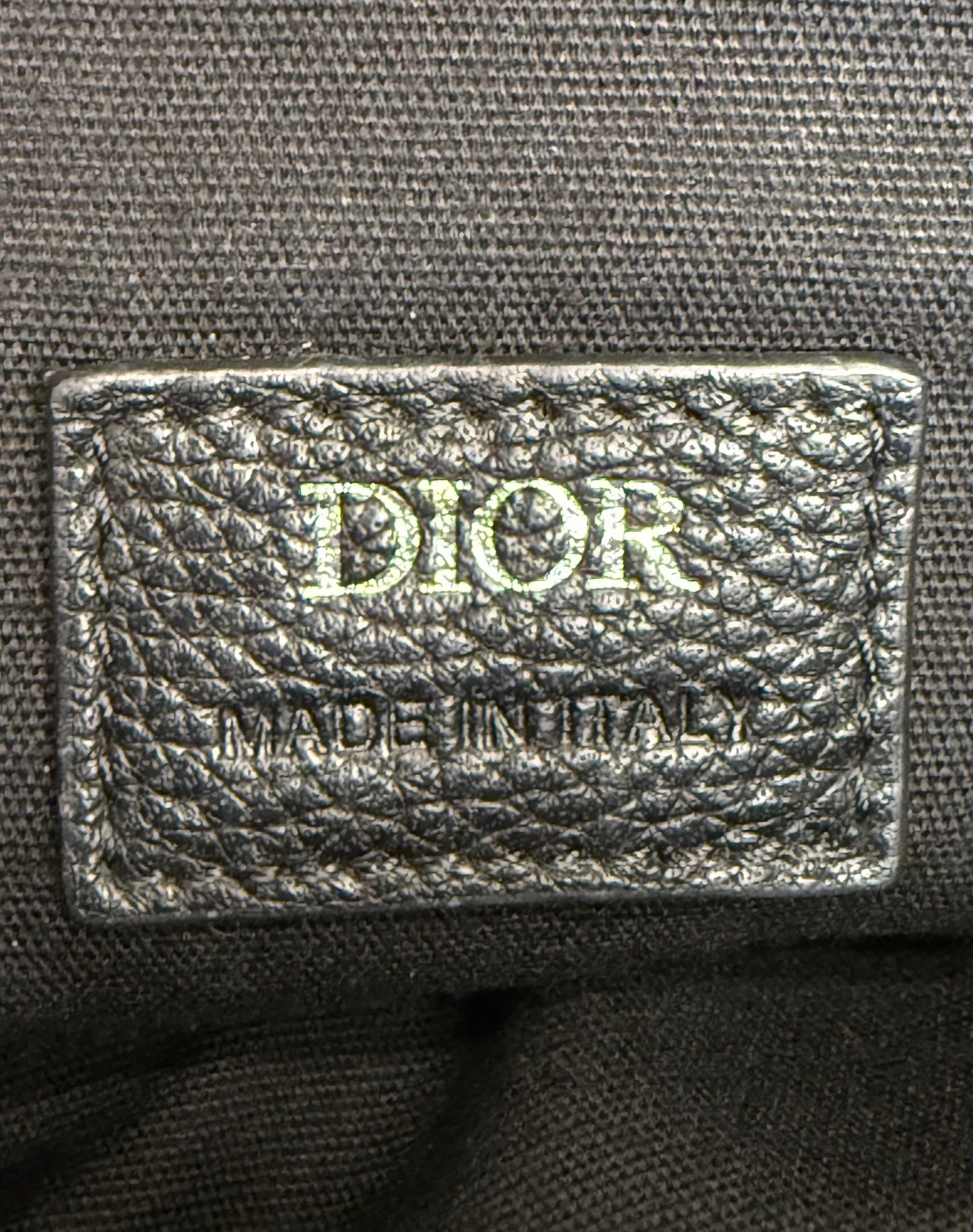 Dior Oblique Jacquard Saddle Crossbody/Belt Bag