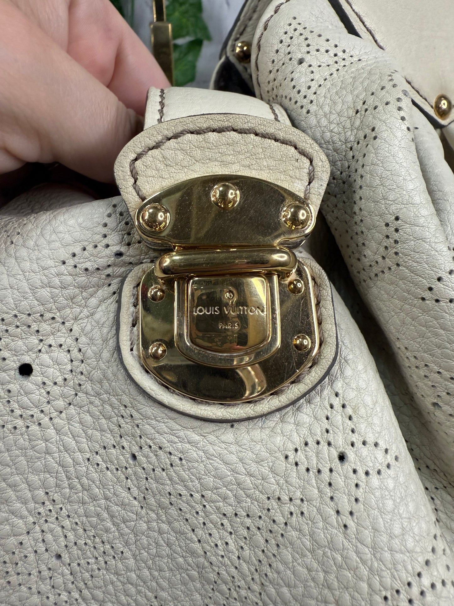 Louis Vuitton Mahina Leather XL Hobo Bag