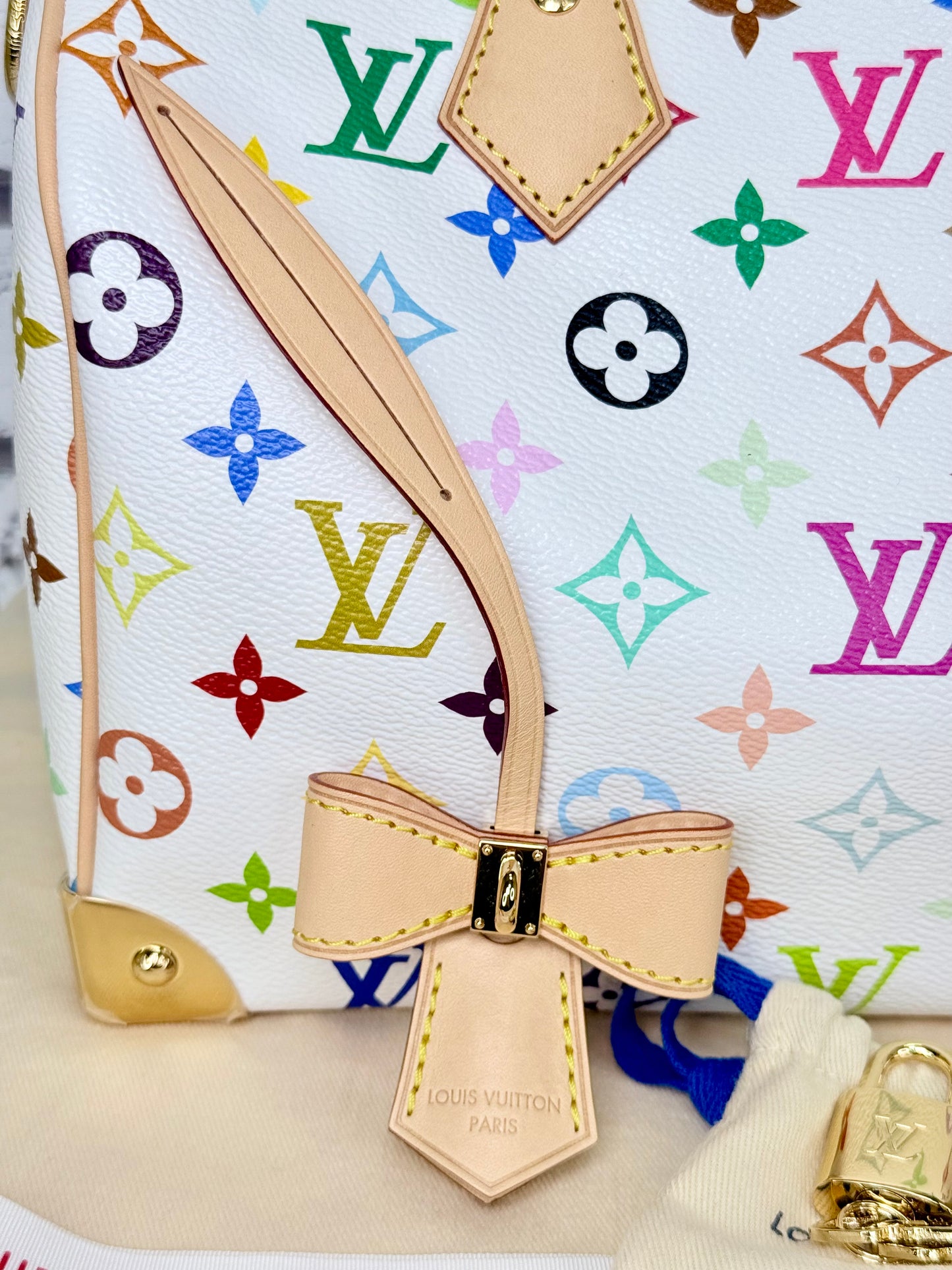 Louis Vuitton x Takashi Murakami Speedy 25 Bandouliere - New/Unused