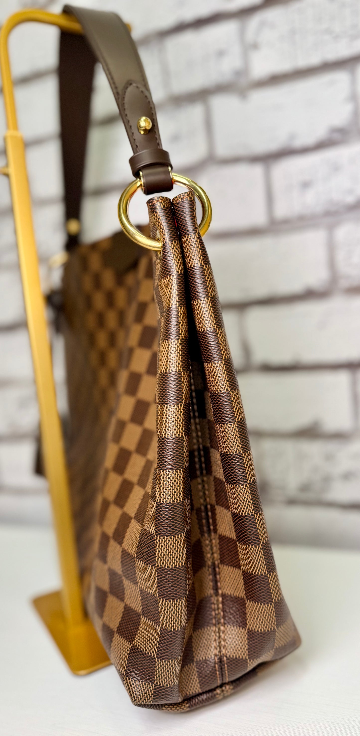 Louis Vuitton Graceful PM (Damier Ebene) - Like New