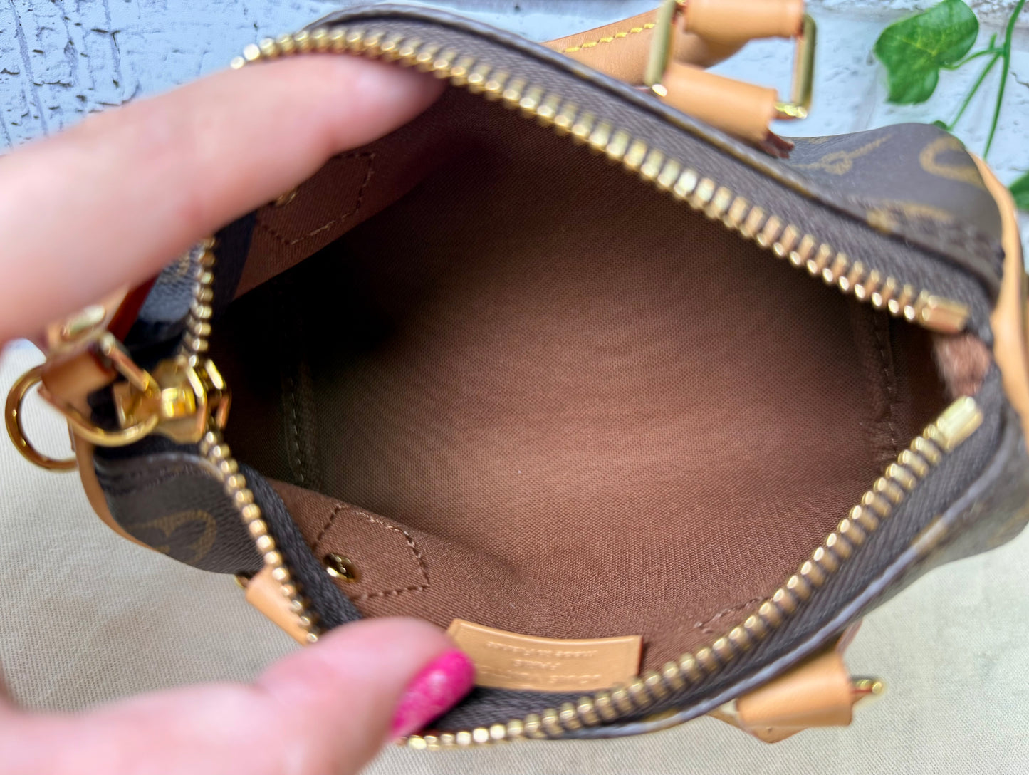Louis Vuitton Speedy Nano (Monogram) - Excellent