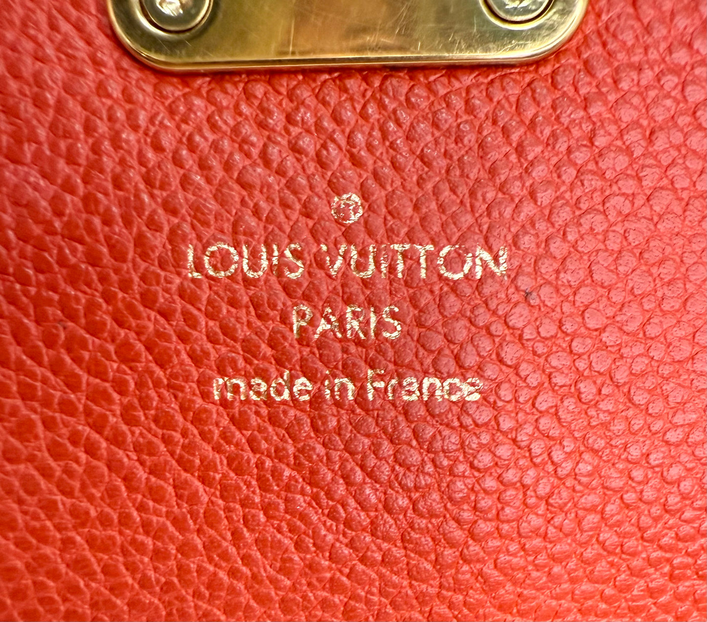 Louis Vuitton Cerise Empreinte Leather Fascinate
