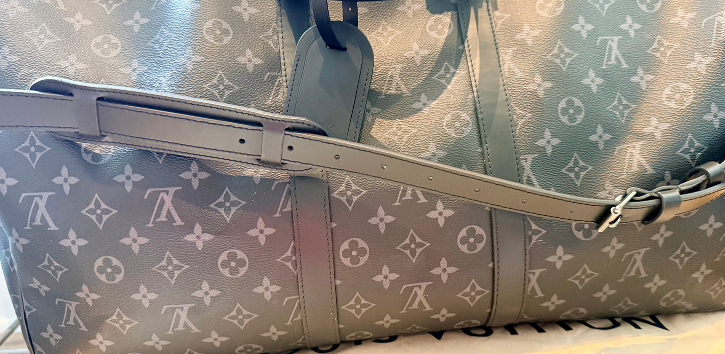 Louis Vuitton Keepall Bandouliere 55 Monogram Eclipse - Great