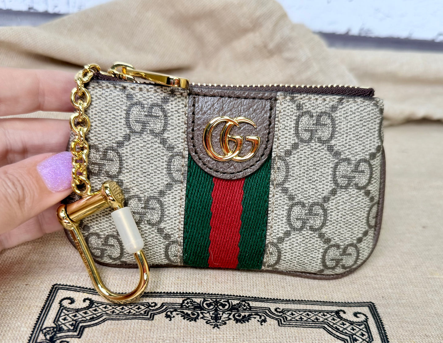 Gucci Supreme Ophidia Hobo Small & Coin Pouch Set - Excellent/New