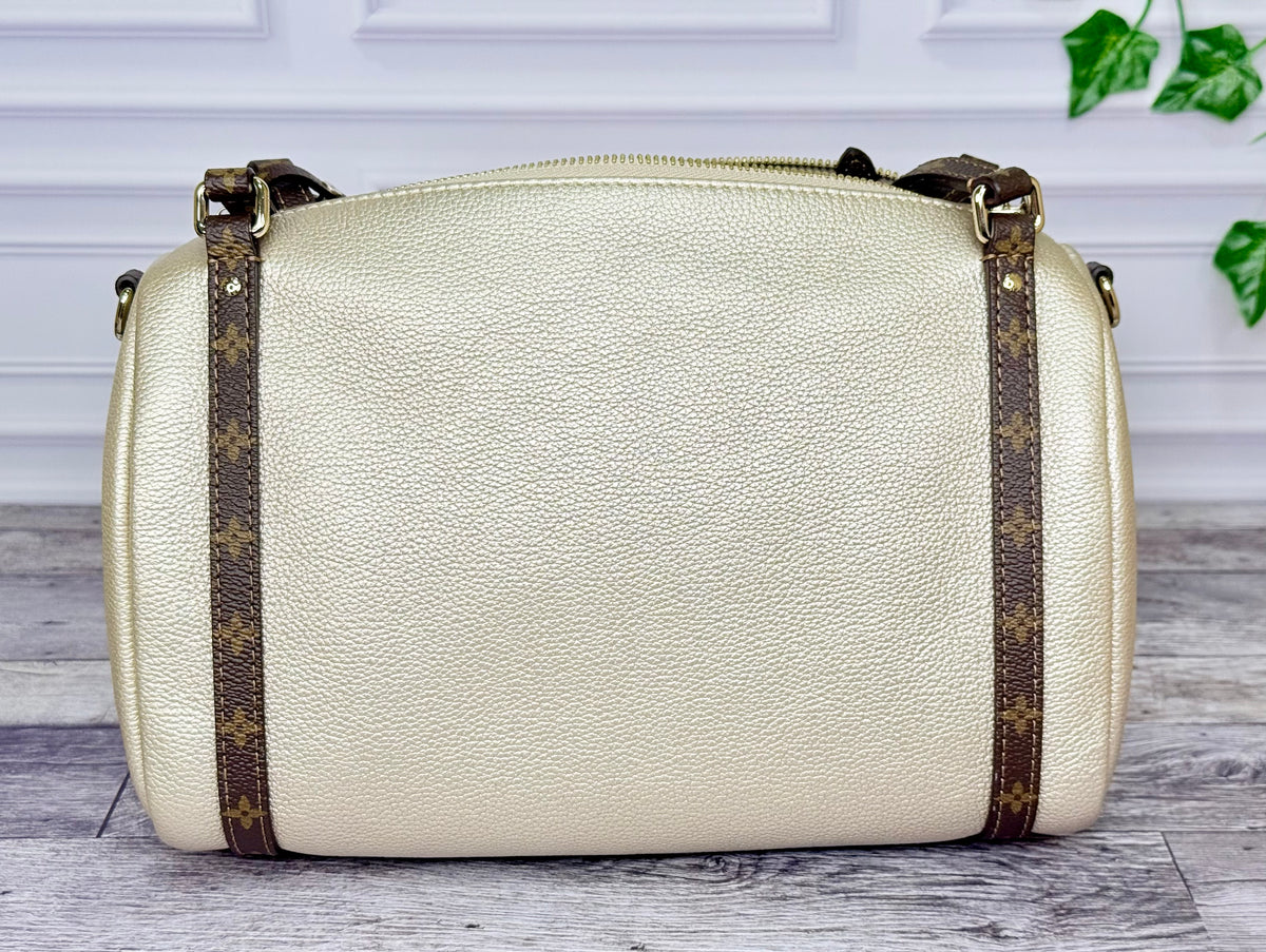 Louis Vuitton Express PM (Platinum - Champagne Gold Metallic) - Like New