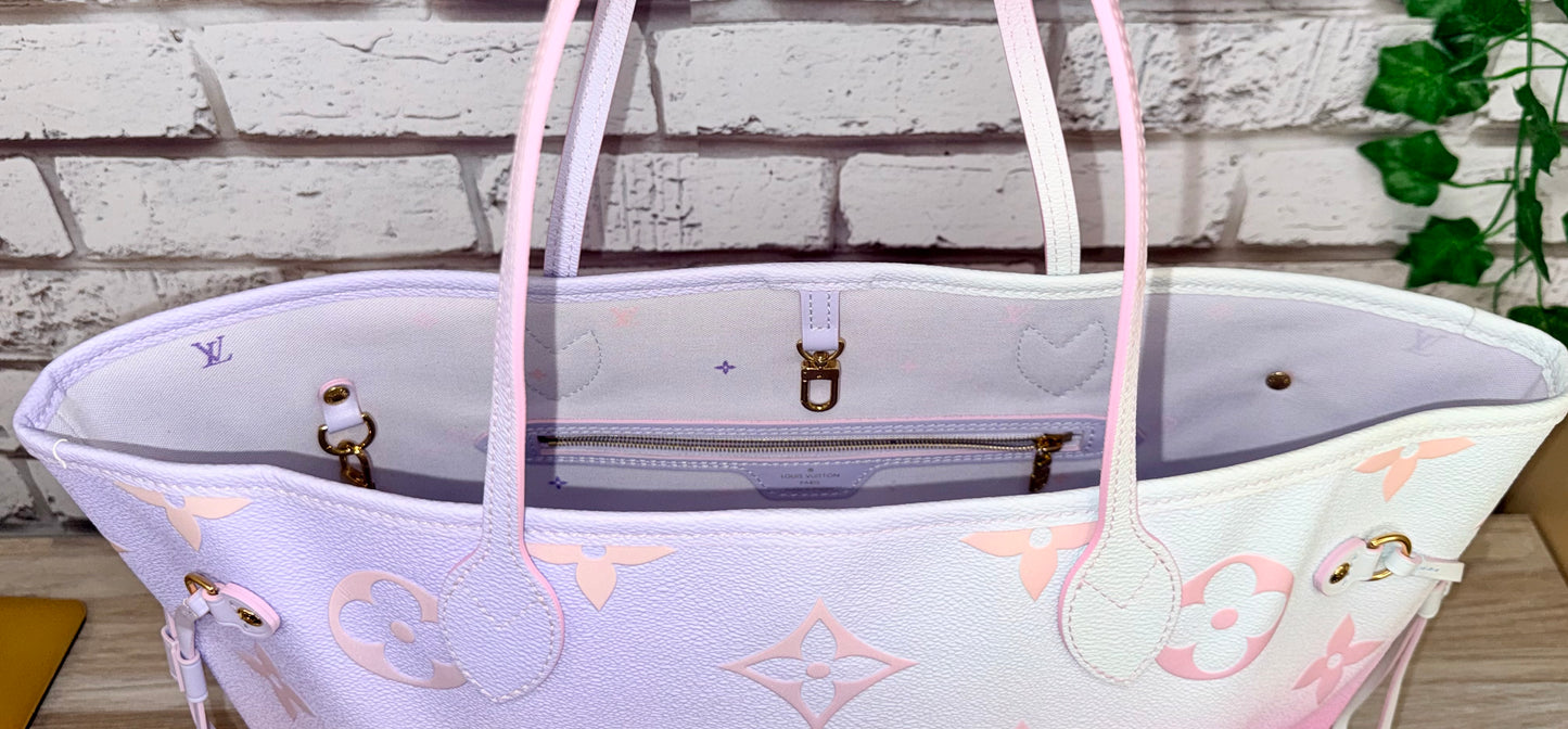 Louis Vuitton “Spring In The City” Neverfull MM (Sunrise Pastel)